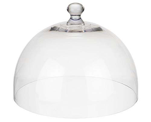 APS Frischhaltehaube, (Ø x H): 30 x 22 cm, Kunststoffhaube, Käseglocke, Abdeckhaube, transparent von APS