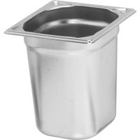 APS GN-Behälter 1/6 18/10 Edelstahl, Tiefe: 100 mm, Inhalt: 1,60 Liter von APS