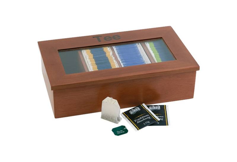 APS Geschirr-Set Teebox 11574 Holz rotbraun (8 Stück) von APS