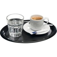 APS Kaffeehaus Serviertablett, schwarz, Höhe: 15 mm, Länge: 260 mm APS Kaffeehaus Serviertablett, schwarz, Höhe: 15 mm, Länge: 260 mm von APS