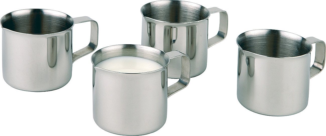 APS Milchkännchen, 0,02 l, (4-St), Edelstahl, spülmaschinengeeignet, 4-teilig von APS