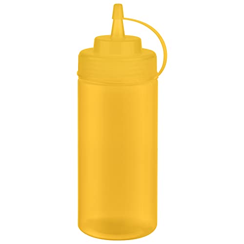 APS 93254 Quetschflasche, 6er Set Ø 7 cm, H: 20 cm, 490 ml Polyethylen, gelb mit Schraubdeckel mit Verschlusskappe Einfüllöffnung: Ø 5,5 cm APS 93254 Quetschflasche, 6er Set Ø 7 cm, H: 20 cm, 490 ml Polyethylen, gelb mit Schraubdeckel mit Verschlusskappe Einfüllöffnung: Ø 5,5 cm von APS