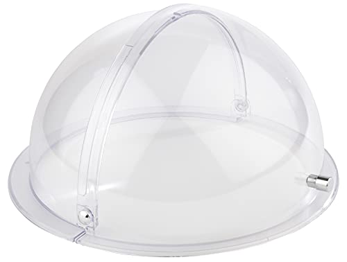 APS Rolltop-Haube, Abdeckung, Büffethelfer, transparente Rolltop-Haube aus SAN, 38 x 38 cm, 20 cm Höhe von APS