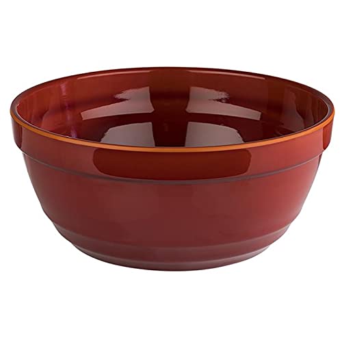 APS Schale EMMA - runde Buffet-Schüssel/Schale aus Melamin - Volumen 2,3 l/Ø 23 cm/Höhe 10,5 cm/Rot von APS