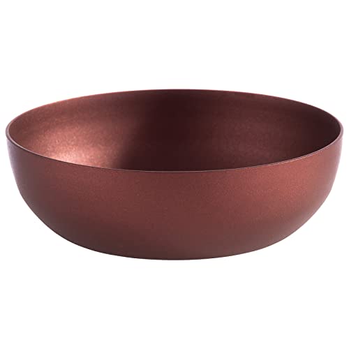 APS Schale -LEVANTE- Ø 7,5 cm, H: 2,5 cm Edelstahl, Farbe: copper red 0,05 Liter von APS