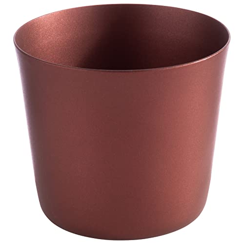 APS Schale -LEVANTE- Ø 8,5 cm, H: 8,5 cm Edelstahl, Farbe: copper red 0,4 Liter von APS