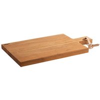 APS Servierplatte SIMPLY WOOD braun 40,0 x 22,0 cm von APS