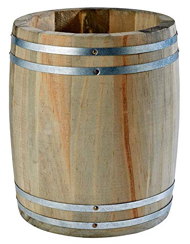 APS Table Caddy Country Style, Tischfass, Besteck-Fass, Besteckbehälter aus Holz, Ø 11,5 cm, Höhe 14 cm, braun APS Table Caddy Country Style, Tischfass, Besteck-Fass, Besteckbehälter aus Holz, Ø 11,5 cm, Höhe 14 cm, braun von APS