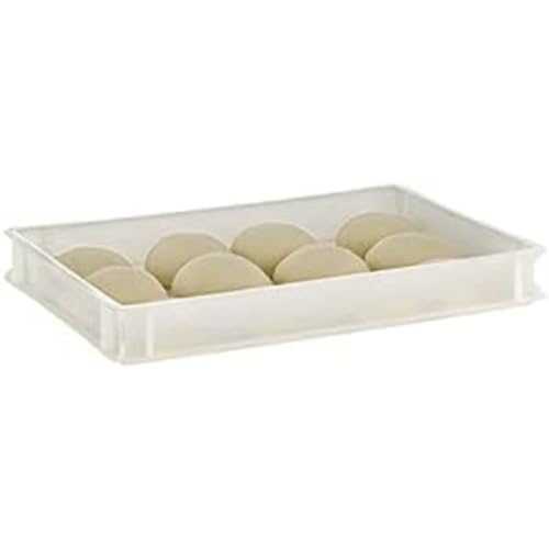 APS Teigbehälter - Pizzaballenbox, stapelbar, Fassungsvermögen 14 Liter, Innenmaß 56,5 x 36,5 cm, zum professionellen frischhalten und gären von Teigballen von APS