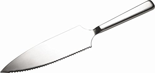 APS Tortenmesser „Classic“, Kuchenmesser, Patisseriemesser, Konditormesser, eine Kante gezahnt 15,5 cm, Edelstahl, 5 x 29 cm, 1 cm Höhe von APS