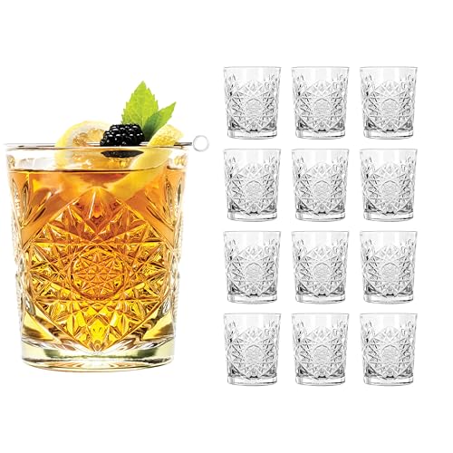 LIBBEY 70300 Trinkglas/Cocktailglas, D.O.F. "HOBSTAR", 355 ml, 12er Set von APS