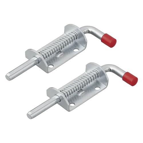 2er Set Federverriegelung Ø10 mm/136 mm Heckklappenverschluss aus Stahl von APT