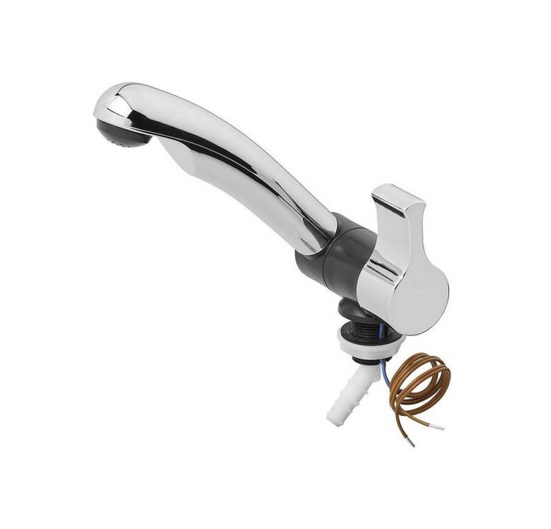 APT Standarmatur Kalt-Wasserhahn Style 2005 12V Ø20 mm – Schwenkbar, Chrom/Schwarz, für (Keine Angabe, Keine Angabe) von APT