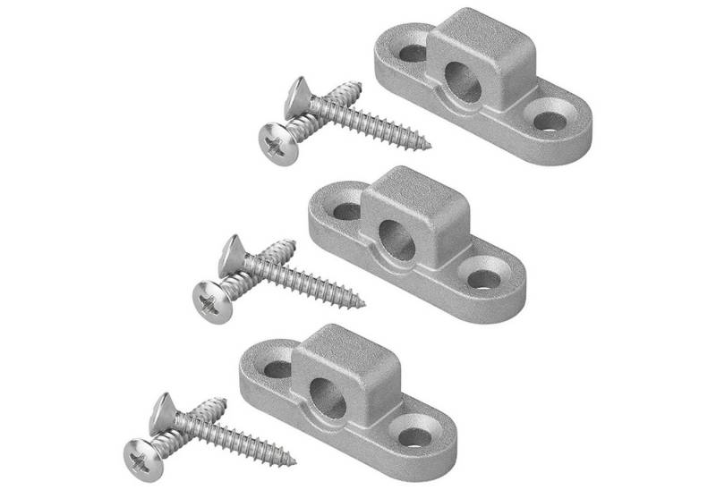 APT Vordach Vorzeltöse waagerecht Metall 3 Stück Wandöse Vorzeltöse für Wohnwagen von APT