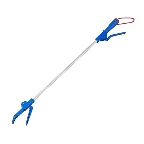 Greifzange mit Magnet Outdoor Müllzange 80cm Alu Greifhilfe Abfallgreifer Müllgreifer von APT