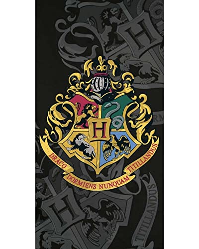 APTEX Harry Potter Hogwarts Duschtuch Strandtuch Badetuch 70 x 140 cm von APTEX