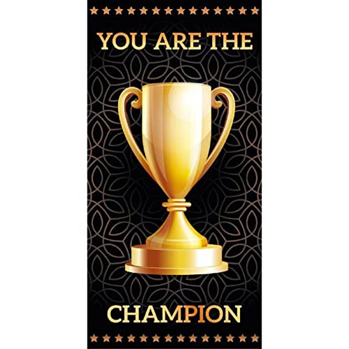 APTEX Pokal Champion Duschtuch Badetuch Handtuch Strandtuch 70 x 140cm von APTEX
