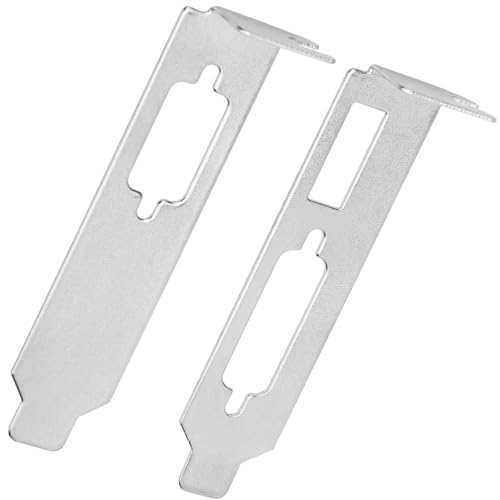 APUXON 120 mm Low Profile Halbe Höhe Halterung HDMI + DVI + VGA für ATI Nvidia Video-Grafikkarte von APUXON
