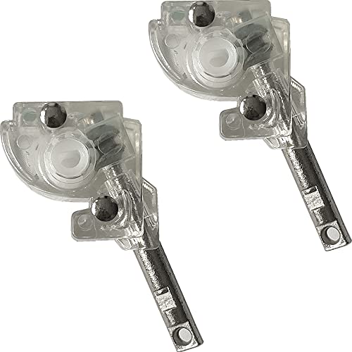 APUXON 2 Stück 2,5 cm Jalousien-Wandkippmechanismus mit D-förmigem Getriebe 5/32 Zoll Lochanschluss für Aluminium oder Vinyl Mini-Jalousien mit Maß 2,5 cm x 2,5 cm Kopfschiene APUXON 2 Stück 2,5 cm Jalousien-Wandkippmechanismus mit D-förmigem Getriebe 5/32 Zoll Lochanschluss für Aluminium oder Vinyl Mini-Jalousien mit Maß 2,5 cm x 2,5 cm Kopfschiene von APUXON