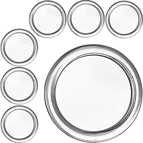 APUXON O-Ringe aus Kunststoff, 3.5 cm, transparent, zum Selbermachen, Häkelring, Kreishaken, Handwerkzeug, Zubehör für Handtasche, Autositz, manuelle Handtasche, Vorhangringe, 8 Stück APUXON O-Ringe aus Kunststoff, 3.5 cm, transparent, zum Selbermachen, Häkelring, Kreishaken, Handwerkzeug, Zubehör für Handtasche, Autositz, manuelle Handtasche, Vorhangringe, 8 Stück von APUXON