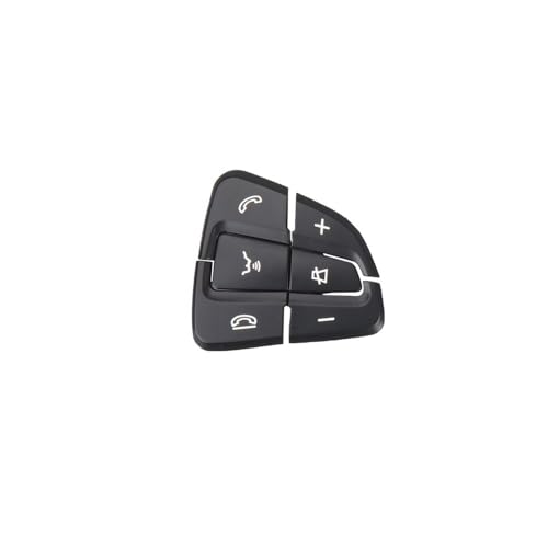 APVMFMKLTG Auto-Lenkradtasten-Steuerschalterabdeckung Passend for Benz AB CLA CLS GLA GLS GLE-Klasse W176 W246 W218 W172 W292 W166 0999050600(Black Right) von APVMFMKLTG
