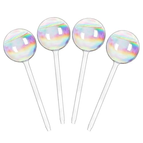 APVPOPOKGM Automatische Bewässerungsbirnen for Pflanzen, selbstbewässernde Glaskugeln, klare Blumen, automatische Bewässerung, Tropfbewässerungssystem for den Garten(4pcs) von APVPOPOKGM
