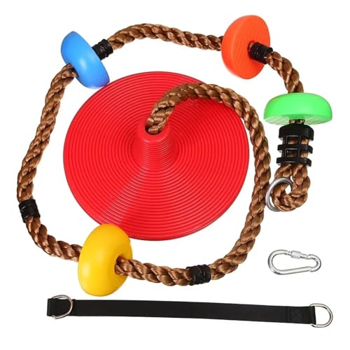 APVPOPOKGM Kinder Baum Schaukel Stuhl Outdoor Disc Schaukel for Kinder Garten Spielzeug Spielplatz Zubehör Schwingsessel APVPOPOKGM Kinder Baum Schaukel Stuhl Outdoor Disc Schaukel for Kinder Garten Spielzeug Spielplatz Zubehör Schwingsessel von APVPOPOKGM