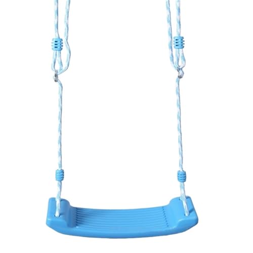 APVPOPOKGM Kinderschaukel Spielzeug Gartenschaukel Verstellbare Seilschaukel Indoor-Schaukel, Baby Outdoor Spielspielzeug Schwingsessel(Blue) von APVPOPOKGM