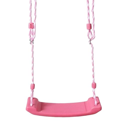 APVPOPOKGM Kinderschaukel Spielzeug Gartenschaukel Verstellbare Seilschaukel Indoor-Schaukel, Baby Outdoor Spielspielzeug Schwingsessel(Pink) von APVPOPOKGM