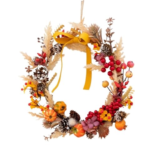 Herbst Türkranz Weihnachten Halloween Thanksgiving Kranz Garland Decor Kürbis Berry for Herbst Home Party Herbst Türkranz Weihnachten Halloween Thanksgiving Kranz Garland Decor Kürbis Berry for Herbst Home Party von APVPOPOKGM