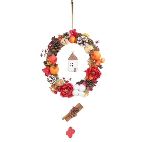 Herbstkranz Thanksgiving Beeren Dekoration Halloween Girlande for Fensterschrank Dekor Geschenk Weihnachten Hängen Herbstkranz Thanksgiving Beeren Dekoration Halloween Girlande for Fensterschrank Dekor Geschenk Weihnachten Hängen von APVPOPOKGM