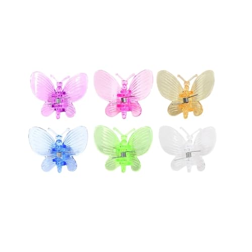 Pflanzenclips 30/50 Stück Schmetterlings-Pflanzenklammern aus Kunststoff mit 4 Krallen, for Orchideenblüten, Stützklammer, gebundener Bündel, Zweig, Kletterrebe, Stängel, Gartengeräte(Multi-colored,30 Pflanzenclips 30/50 Stück Schmetterlings-Pflanzenklammern aus Kunststoff mit 4 Krallen, for Orchideenblüten, Stützklammer, gebundener Bündel, Zweig, Kletterrebe, Stängel, Gartengeräte(Multi-colored,30 von APVPOPOKGM
