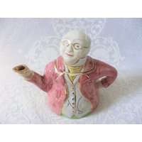 Herr Pickwick Bringt Den Toast Sammlerstück Vintage Teekanne Mr Handgemalt Made in England 1930Er - 50Er Jahre von APieceofHistoryVtge