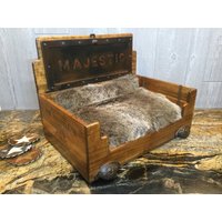 Weinkiste Hundebett von APlac2B