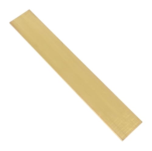1 Stück Messing-Flachstange, Dicke 5 mm, Länge 500 mm, Breite von 5 mm bis 100 mm, rechteckig, quadratisch, Metall, massive Messingstange for Bastel- und Hobbyzwecke, 30 mm(40mm) von AQCDPJYU
