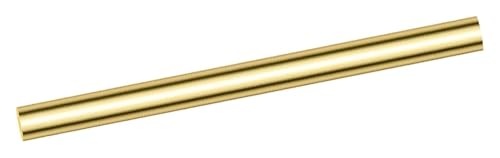 1 Stück Rundstab aus massivem Messing, Durchmesser 60–120 mm, Drehstangen-Material, Messingstäbe for Heimwerker, Bastelarbeiten, Länge 100, 110(90mm) von AQCDPJYU