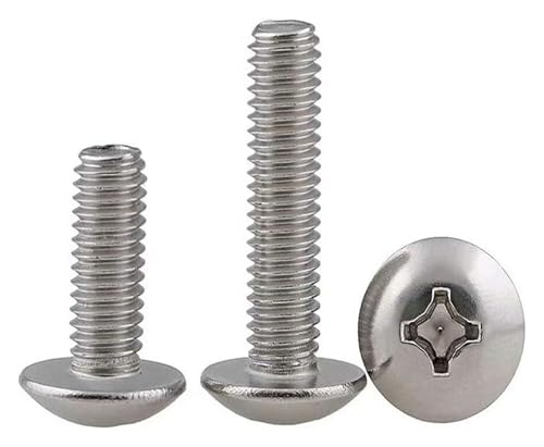 50 Stück Diebstahlsicherungsschrauben 304 Edelstahlschrauben Sechskantschrauben mit zylindrischem Kopf Maschinenschrauben Sicherheitsschraube(M3*20mm) von AQCDPJYU