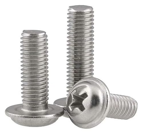 50 Stück M3.5 selbstschneidende Schrauben, Torx-Flachkopfschrauben for die Holzbearbeitung, DIY-Schrauben(M3.5 * 19mm) von AQCDPJYU