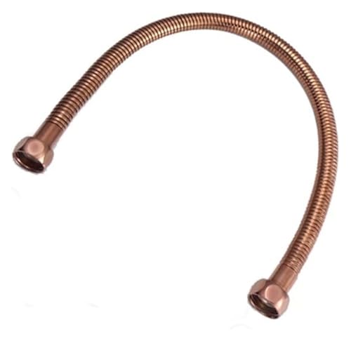 Brauseschlauchanschluss, Brauseschläuche Sanitärschlauch 1/2 Winkelventilanschluss Sanitärschlauch for 50 cm Ersatz(C) von AQCDPJYU