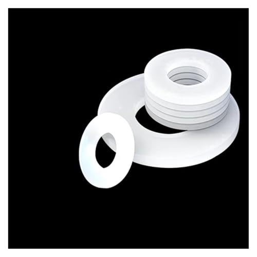 Durchsichtige Kunststoffscheiben, 30 Stück weiche Dichtung, stoßdämpfende M2 M4 M8 M10 Silikon-Flachscheibe, Dicke 2 2,5 3 mm, Flachdichtung(M16x20x2mm) von AQCDPJYU