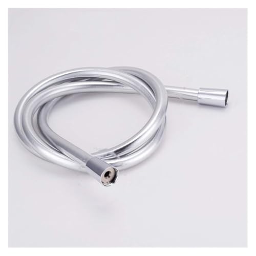 Duschschlauchanschluss, 1,5 m 2 m Sanitärschläuche Bidet Wasserhahn Rohr PVC Ersatz(Silver B,150cm) von AQCDPJYU