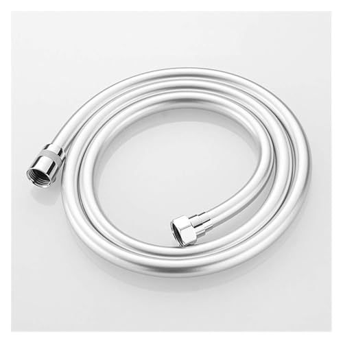 Duschschlauchanschluss, 1,5 m 2 m Sanitärschläuche Bidet Wasserhahn Rohr PVC Ersatz(Silver a,200cm) von AQCDPJYU