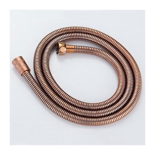 Duschschlauchanschluss, 150 cm Duschschlauch, Sanitärersatz(Rose Golden) von AQCDPJYU