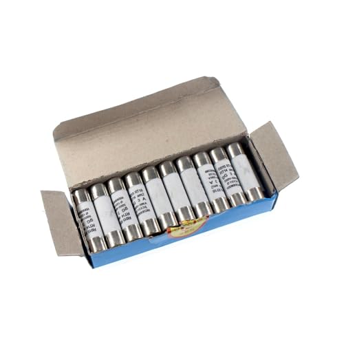 Keramische Haushalts-Netzsicherung, 10 Stück 10 * 38 Flinke 10 x 38 mm Sicherung 500 V 0,5 A 1 A 2 A 4 A 5 A 6 A 8 A 10 A 16 A 20 A 32 A RO15 RT18 RT14(2a 10pcs) von AQCDPJYU