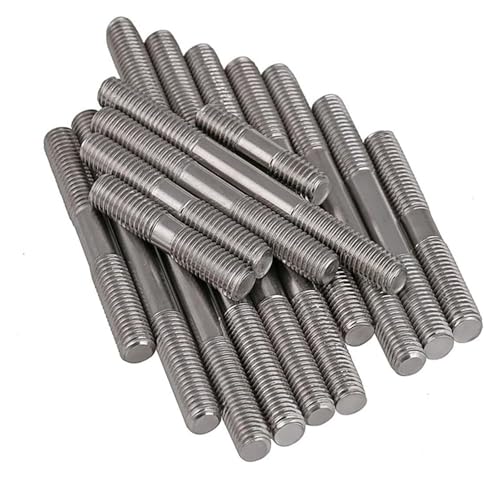 M12 M14 M16 Edelstahl Doppelendkopf Stehbolzen Schraube Bolzen Gewindestange(M16x100mm) von AQCDPJYU