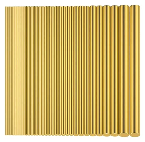 Messing-Rundstäbe, sortiert, 500 mm Durchmesser, 1–8, Sortimentssatz for Heimwerker-Bastelwerkzeuge, Griffstift, 36-teilig Messing-Rundstäbe, sortiert, 500 mm Durchmesser, 1–8, Sortimentssatz for Heimwerker-Bastelwerkzeuge, Griffstift, 36-teilig von AQCDPJYU