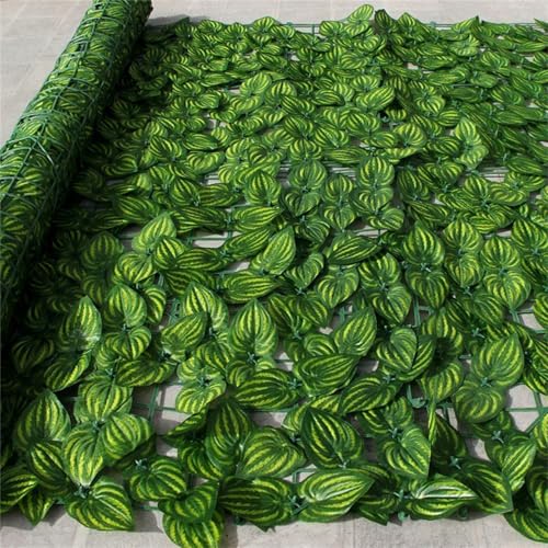 AQCQDQ Künstliche Efeu Garten Sichtschutz 100x200cm,Sichtschutzzaun Efeu,Mehrfachgröße Efeu Sichtschutz,grüner Efeuzaun mit verstärkter Verbindung, künstliche Hecken mit Weinblättern (100x100cm,6) AQCQDQ Künstliche Efeu Garten Sichtschutz 100x200cm,Sichtschutzzaun Efeu,Mehrfachgröße Efeu Sichtschutz,grüner Efeuzaun mit verstärkter Verbindung, künstliche Hecken mit Weinblättern (100x100cm,6) von AQCQDQ