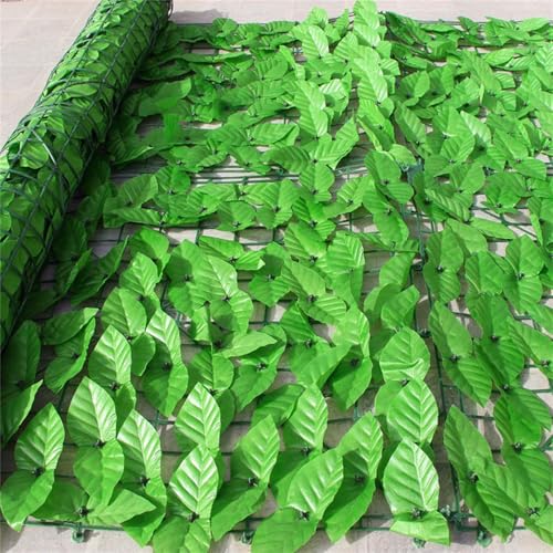AQCQDQ Künstliche Efeu Garten Sichtschutz 100x200cm,Sichtschutzzaun Efeu,Mehrfachgröße Efeu Sichtschutz,grüner Efeuzaun mit verstärkter Verbindung, künstliche Hecken mit Weinblättern (100x200cm,3) AQCQDQ Künstliche Efeu Garten Sichtschutz 100x200cm,Sichtschutzzaun Efeu,Mehrfachgröße Efeu Sichtschutz,grüner Efeuzaun mit verstärkter Verbindung, künstliche Hecken mit Weinblättern (100x200cm,3) von AQCQDQ