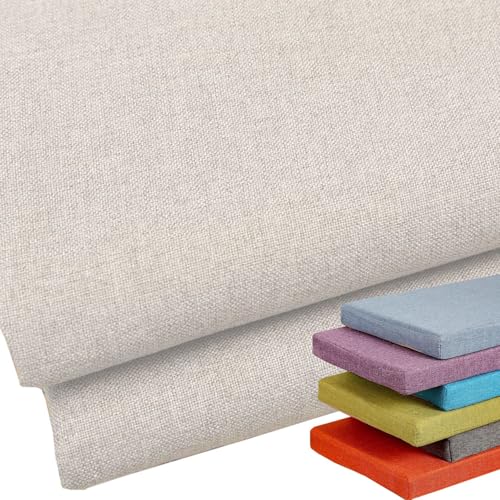 AQIGR Bezug-Bankkissen Sitzkissen mit Reißverschluss Bezug für Sitzbank Waschbar Abnehmbar, Bankkissen Eckbank Auflagen Hussen für Innen Outdoor Fensterbank Couch(Beige,100x50x8cm) von AQIGR