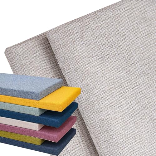 AQIGR Bezug-Bankkissen Sitzkissen mit Reißverschluss Bezug für Sitzbank Waschbar Abnehmbar, Eckbank Auflagen Hussen für Innen Outdoor Fensterbank Couch(Beige,130x60x10cm Thick) von AQIGR